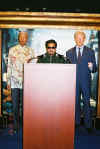 Madam Tussauds .. Me at The UN Conference Hongkong